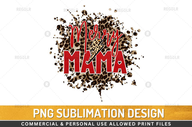 Merry mama Sublimation Design Sublimation Regulrcrative 
