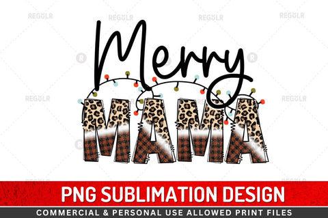 Merry mama Sublimation Design Sublimation Regulrcrative 