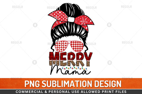 Merry mama Sublimation Design Sublimation Regulrcrative 
