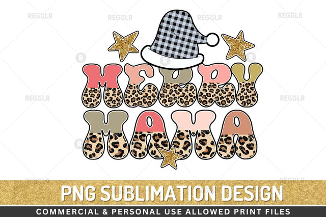 Merry mama Sublimation Design Sublimation Regulrcrative 