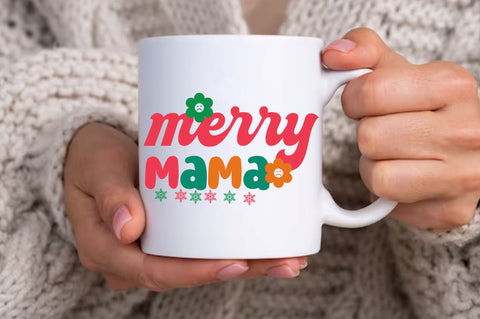 Merry mama SVG Design SVG Regulrcrative 