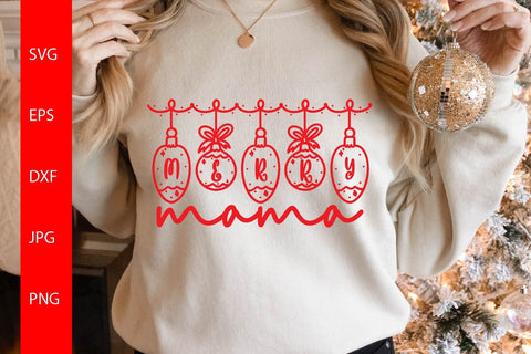 Merry Mama SVG Free For Commercial Use SVG Sintegra 