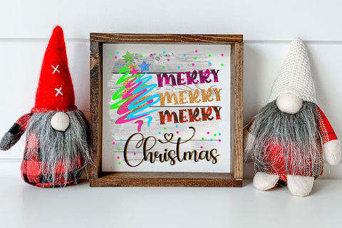 Merry Merry Christmas Sublimation I Holiday Sublimation Idea Sublimation Happy Printables Club 