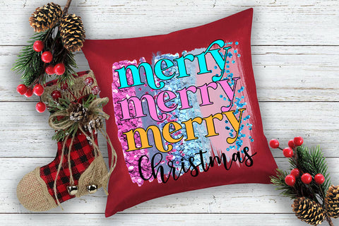 Merry Merry Christmas Sublimation I Holiday Sublimation Idea Sublimation Happy Printables Club 