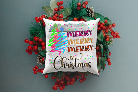 Merry Merry Christmas Sublimation I Holiday Sublimation Idea Sublimation Happy Printables Club 