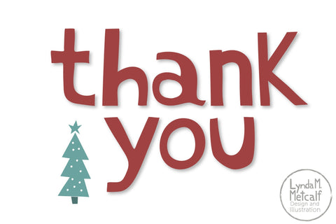 Merry Merry Christmas Trees SVG Ready Cut File SVG Lynda M Metcalf 