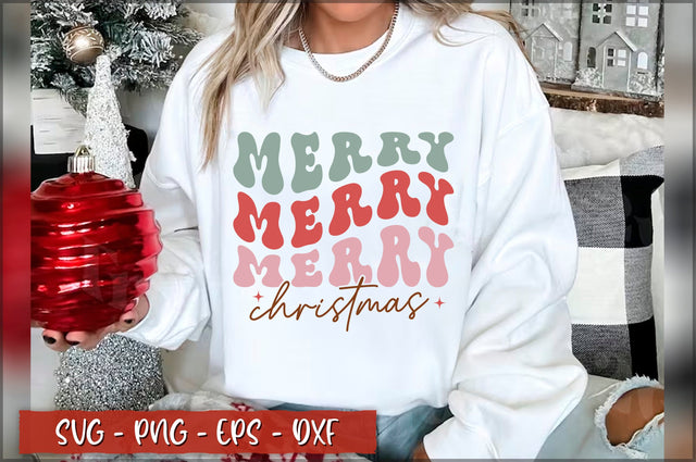 Merry merry merry christmas SVG SVG Shetara Begum 