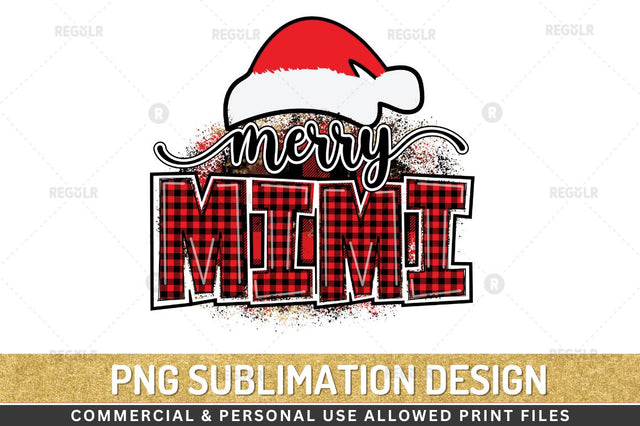 Merry mimi Sublimation Design Sublimation Regulrcrative 