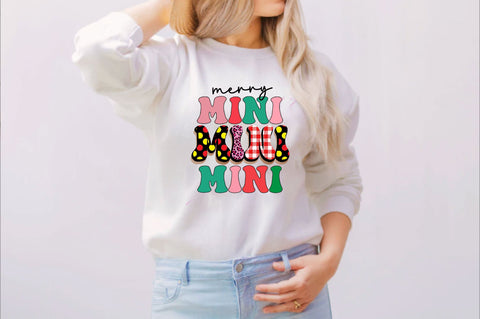 Merry Mini Sublimation SVGArt 