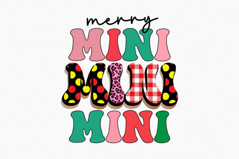 Merry Mini Sublimation SVGArt 