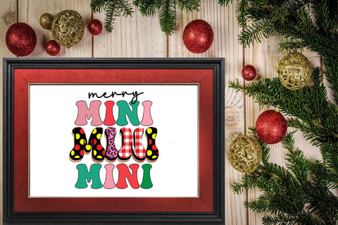 Merry Mini Sublimation SVGArt 