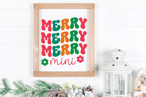 Merry mini SVG Design SVG Regulrcrative 