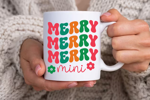 Merry mini SVG Design SVG Regulrcrative 