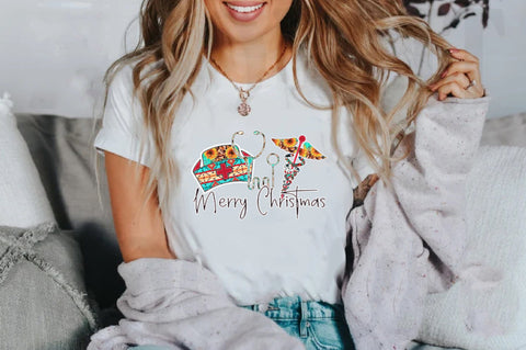 Merry Nurse Christmas Sublimation Bundle Sublimation Jagonath Roy 