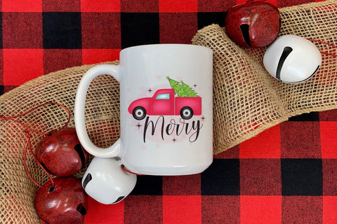 Merry PNG | Christmas Sublimation Design Sublimation CraftLabSVG 