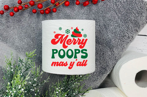 Merry poops mas yall SVG Design SVG Regulrcrative 