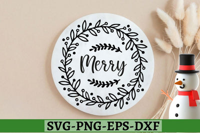 Merry SVG SVG DESIGNISTIC 
