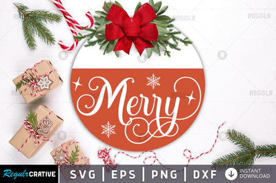 Merry SVG SVG Regulrcrative 