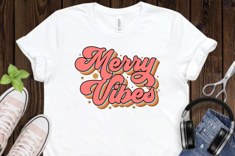 Merry Vibes Sublimation Sublimation Creativeart88 