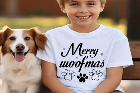 Merry Woofmas SVG Angelina750 