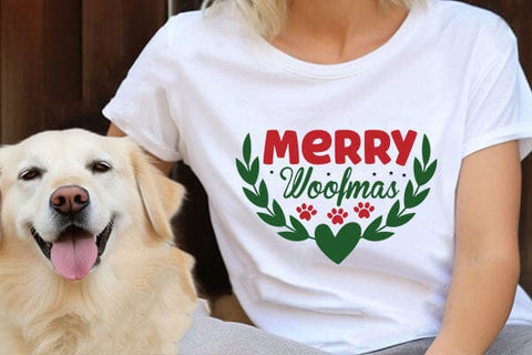 Merry Woofmas SVG Angelina750 
