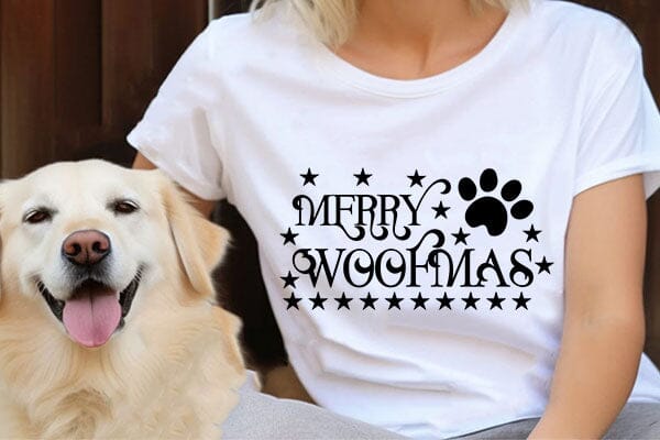 Merry Woofmas SVG Angelina750 