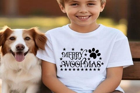 Merry Woofmas SVG Angelina750 