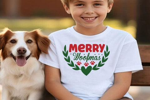 Merry Woofmas SVG Angelina750 
