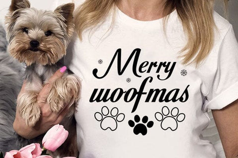 Merry Woofmas SVG Angelina750 