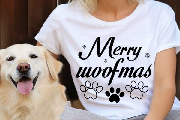 Merry Woofmas SVG Angelina750 