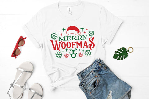 Merry Woofmas SVG, Dog Christmas SVG SVG CraftLabSVG 