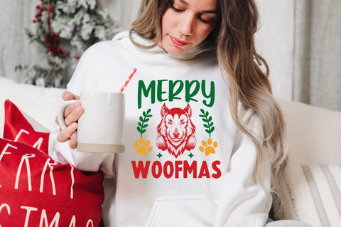 Merry woofmas SVG SVG DESIGNISTIC 