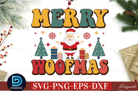 Merry woofmas SVG SVG DESIGNISTIC 