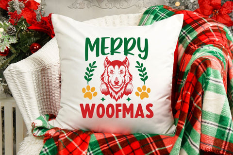 Merry woofmas SVG SVG DESIGNISTIC 