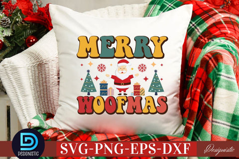 Merry woofmas SVG SVG DESIGNISTIC 