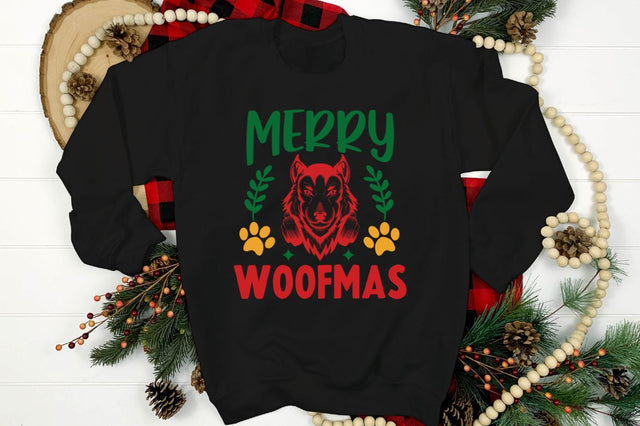 Merry woofmas SVG SVG DESIGNISTIC 