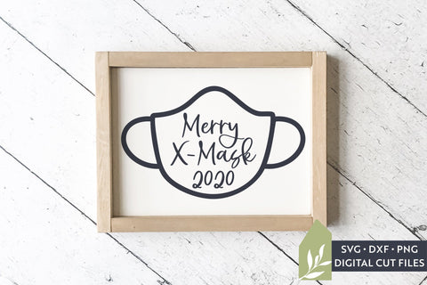 Merry X-Mask SVG | Funny 2020 Christmas Ornament SVG SVG LilleJuniper 