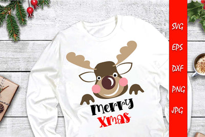 Merry Xmas Wish For Christmas SVG File SVG Sintegra 
