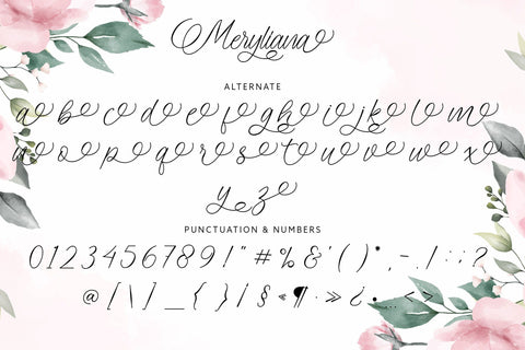 Meryliana Font Jun Creative 