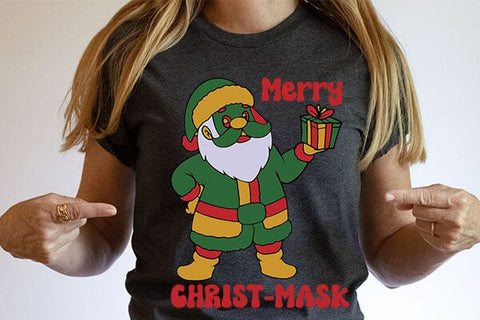 Meryy Christ-mask 2 SVG Angelina750 