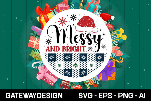 Messy And Bright Round Sign Svg Design SVG designmaster24 