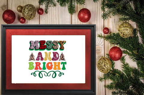 Messy and Bright Sublimation SVGArt 