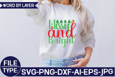 Messy and Bright SVG Cut File SVG Studio Innate 