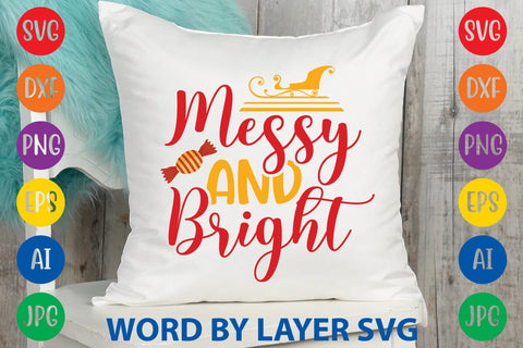 Messy And Bright SVG DESIGN SVG Rafiqul20606 