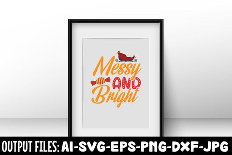 Messy And Bright svg design SVG Rafiqul20606 