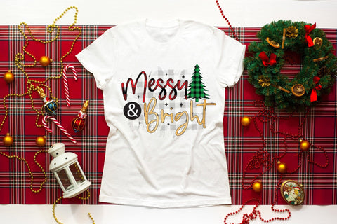 Messy & Bright PNG | Funny Christmas PNG Sublimation CraftLabSVG 