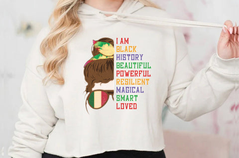 Messy Bun Black History Sublimation Sublimation Jagonath Roy 