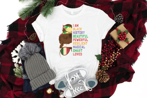 Messy Bun Black History Sublimation Sublimation Jagonath Roy 