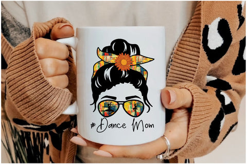 Messy Bun Dance Mom Sublimation Sublimation Jagonath Roy 