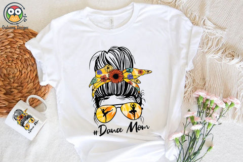 Messy Bun Dance Mom Sublimation Sublimation LAM HOANG THUY 